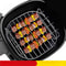 Square Air Fryer Skewer Rack Stainless Steel BBQ Grill Set