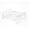 Square Air Fryer Skewer Rack Stainless Steel BBQ Grill Set