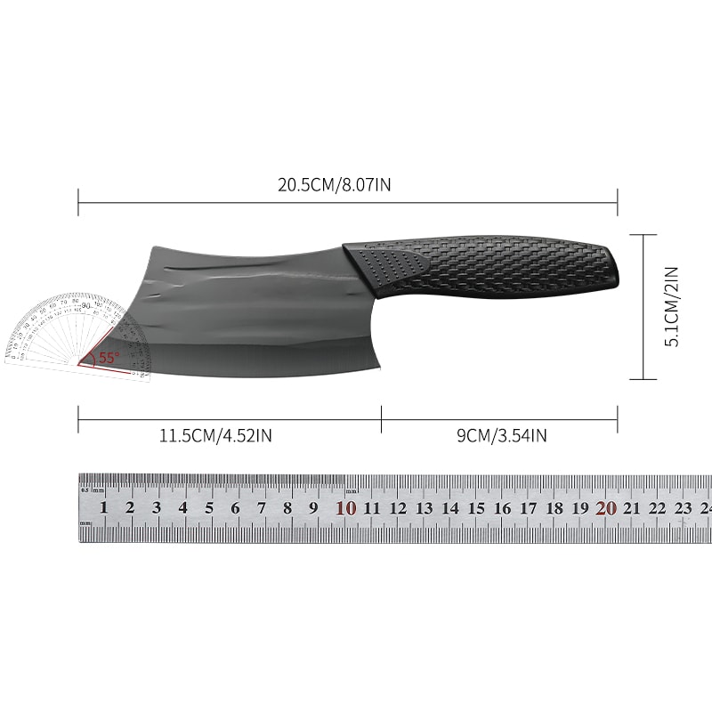Precision Edge Chef Knife Stainless Steel Kitchen Knife for Slicing and Chopping