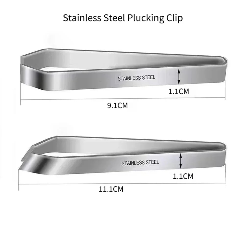 Stainless Steel Fish Bone Tweezers Precision Fish Bone Remover Tool