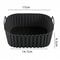 Reusable Square Air Fryer Silicone Liners for Non Stick Basket Mats