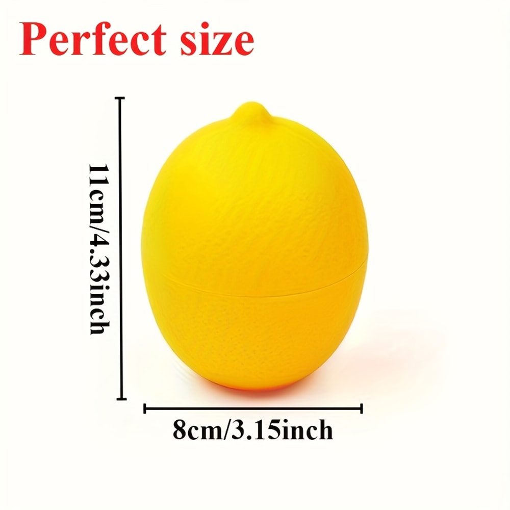 Lemon Onion Produce Saver Container Set For Fridge Reusable FlipTop Food Keepers 4