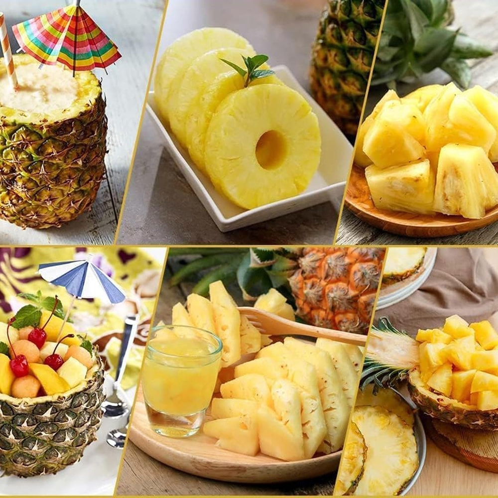 Stainless Steel Pineapple Corer And Pineapple Slicer For Easy Fruit Prep 5