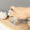Garlic Press and Slicer Manual Garlic Crusher with Peeler