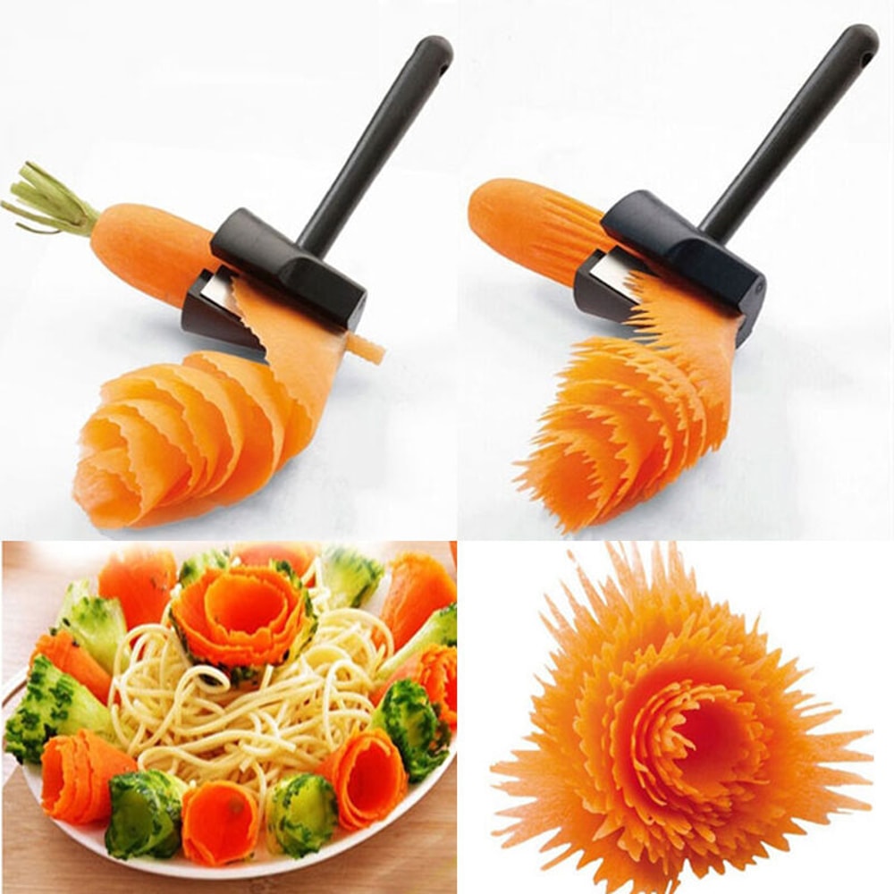 Handheld Spiralizer Vegetable Spiral Cutter For Carrot And Cucumber Garnishes 2