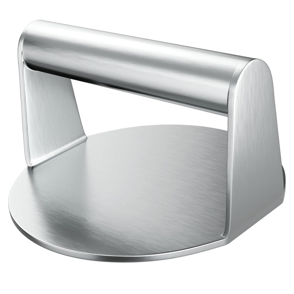 Stainless Steel Burger Press For Even Patties And Smash Burgers 0