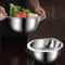 Stainless Steel Rice Washing Bowl with Side Drainers for Rice, Quinoa and Veggies