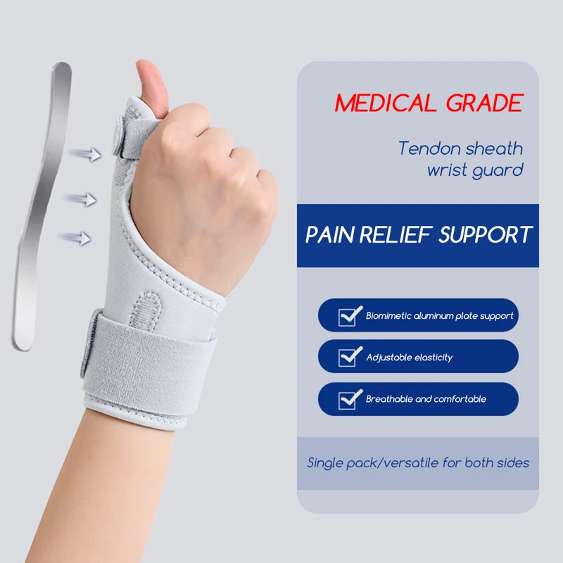 Carpal Tunnel Wrist Brace with Splint for Arthritis Tendonitis and Night Support