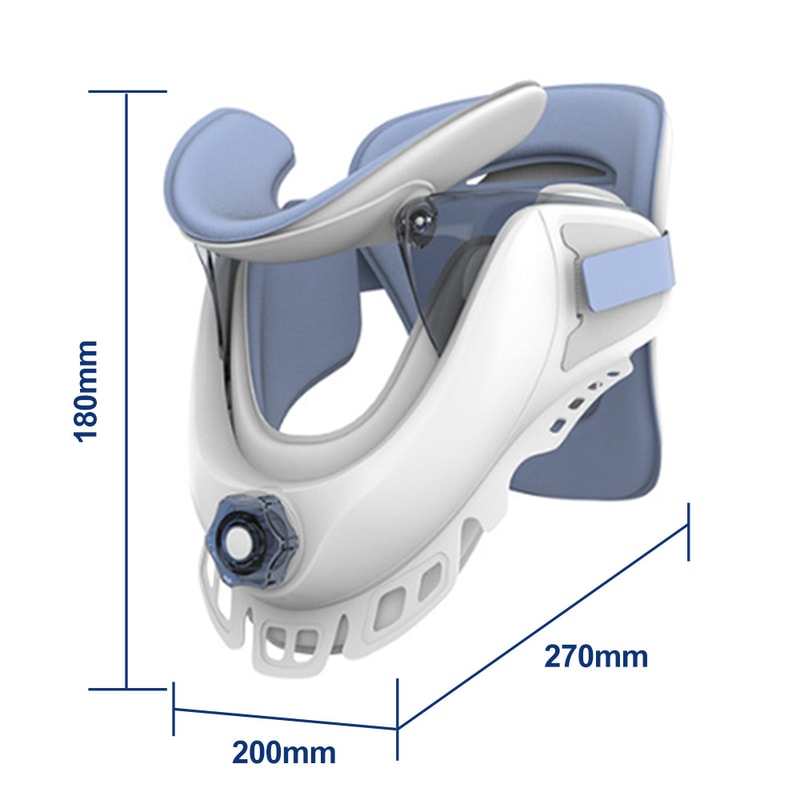 Cervical Neck Traction Device For Neck Pain Relief And Adjustable Support 4