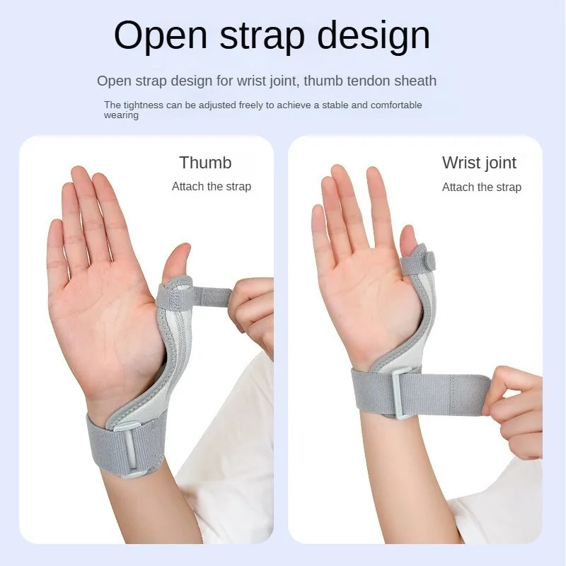 Adjustable Thumb Wrist Stabilizer Splint For Trigger Thumb Arthritis And Carpal Tunnel Relief 3