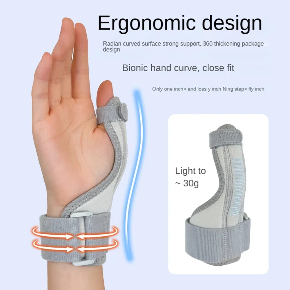Adjustable Thumb Wrist Stabilizer Splint For Trigger Thumb Arthritis And Carpal Tunnel Relief 4