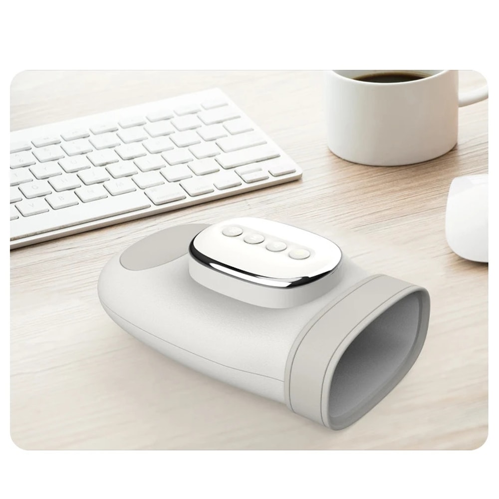 Air Compression Hand Massager with Heat for Fingers, Palm and Wrist