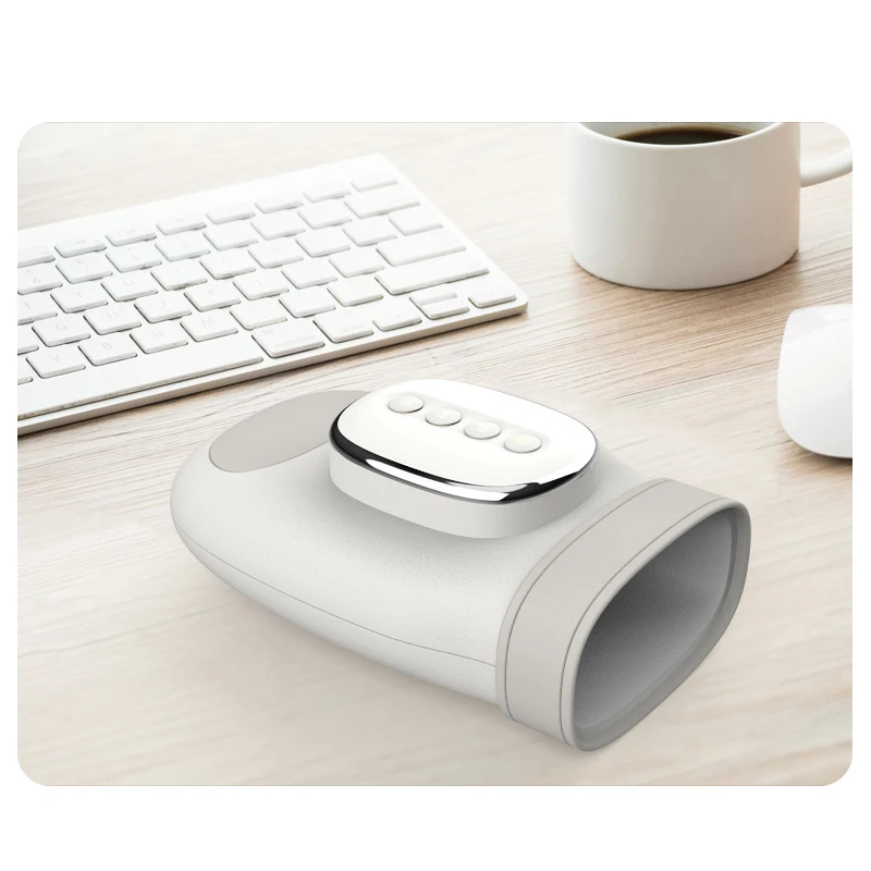 Air Compression Hand Massager with Heat for Fingers, Palm and Wrist