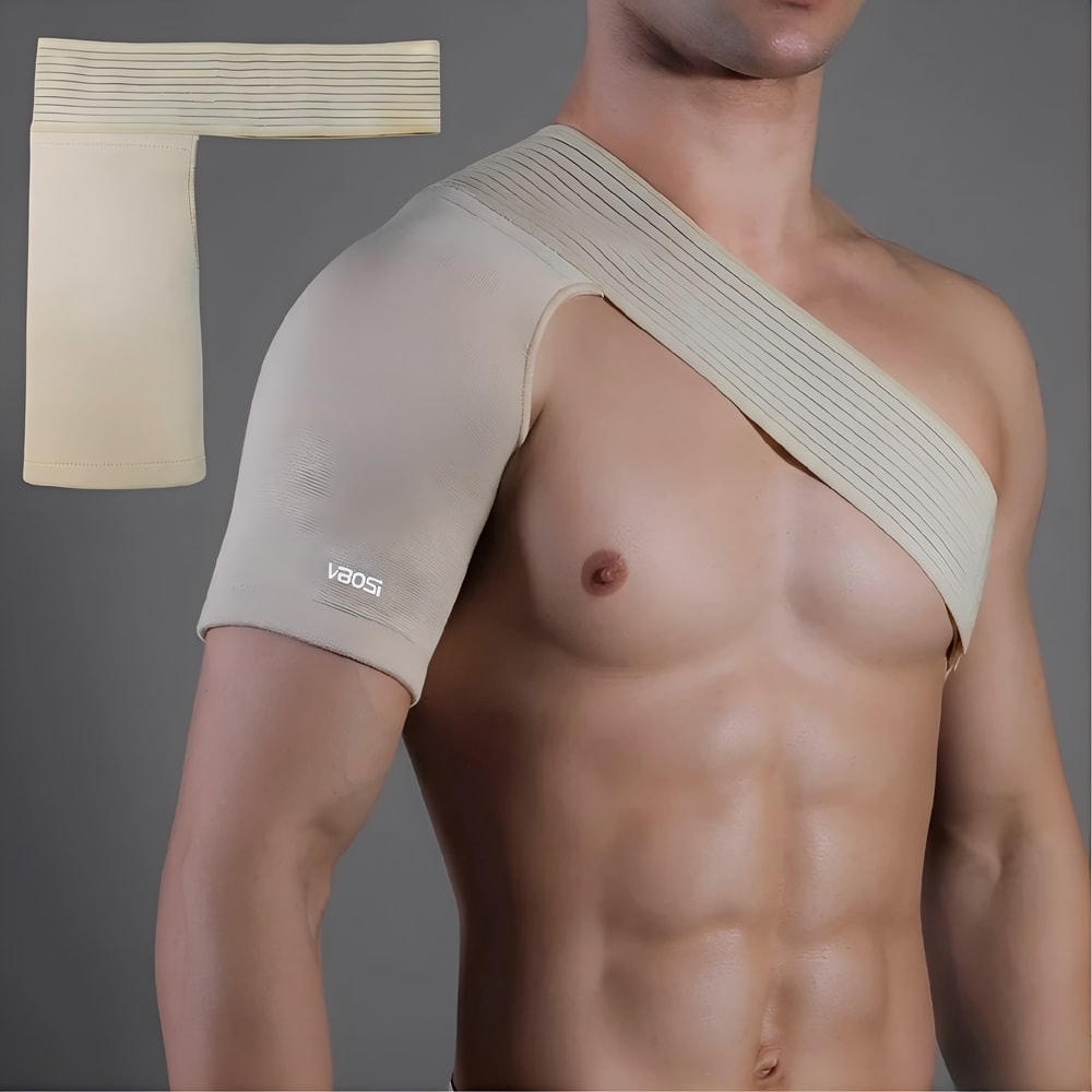 Adjustable Shoulder Brace For Rotator Cuff Support And Sports Recovery 1