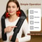 Neck Massager with Heating & Kneading Heads, Intensity Levels for Ultimate Pain Relief