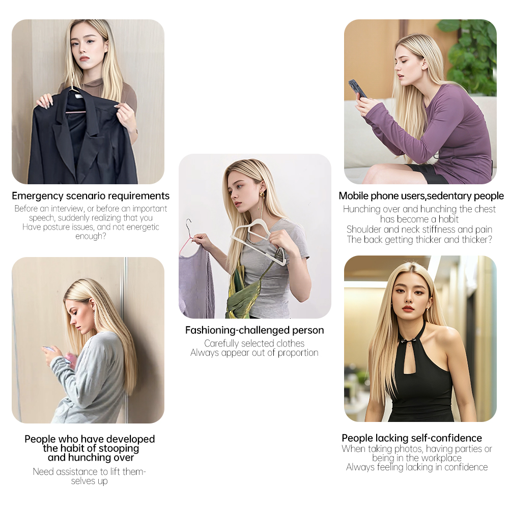 Posture Corrector Back Brace For Women And Men With Adjustable Upper Back Support 3