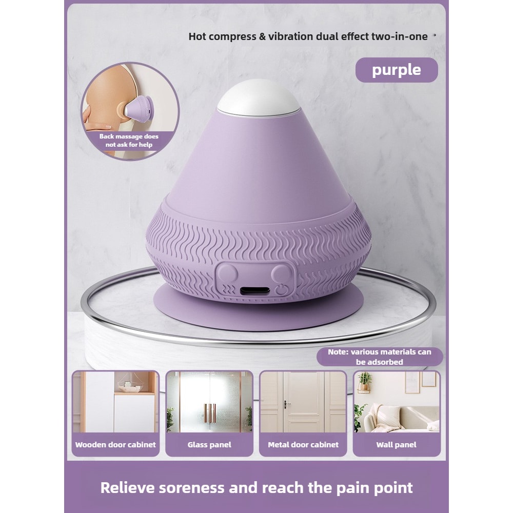 Vibrating Massage Ball USB Rechargeable Muscle Relaxation Massager For Pain Relief 6