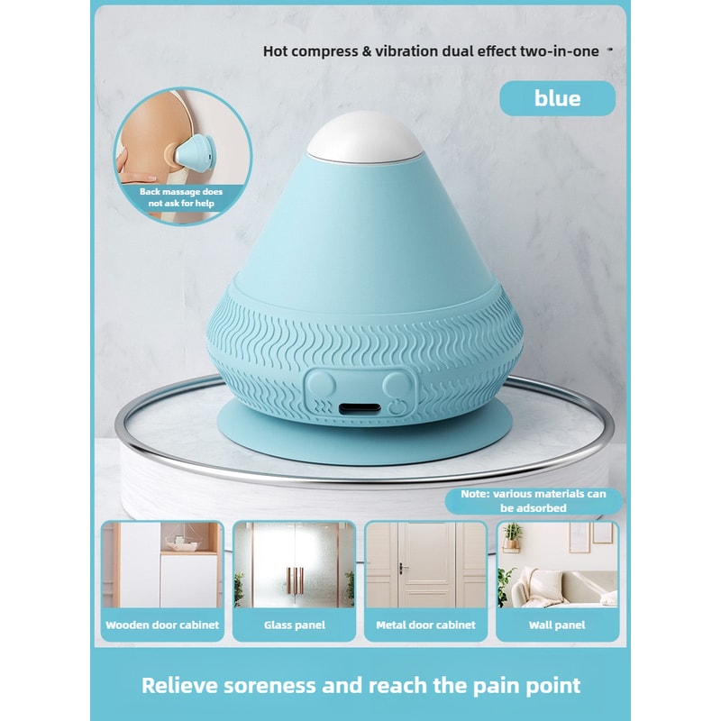 Vibrating Massage Ball USB Rechargeable Muscle Relaxation Massager For Pain Relief 10