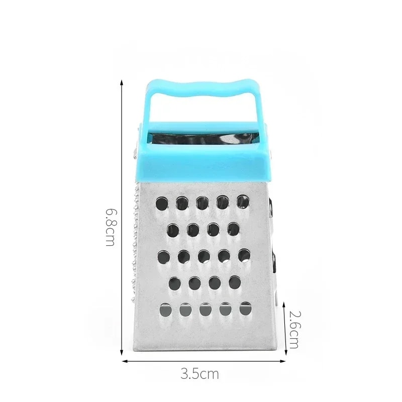 Stainless Steel Vegetable and Fruit Slicer, Grater, and Cheese Cutter for Effortless Meal Prep