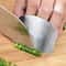 Safe Slice Stainless Steel Finger Guard For Cutting And Kitchen Prep 0