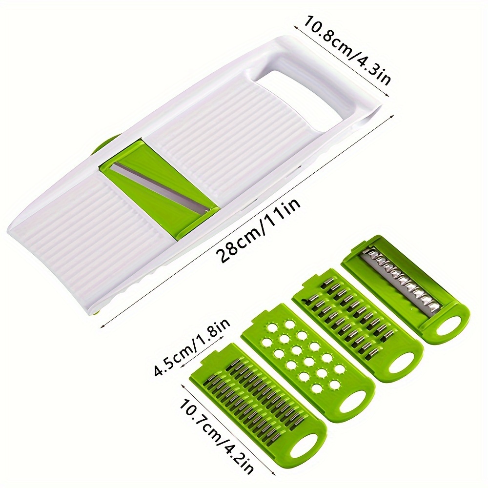 Slicer with Hand Guard Stainless Steel Vegetable Slicer