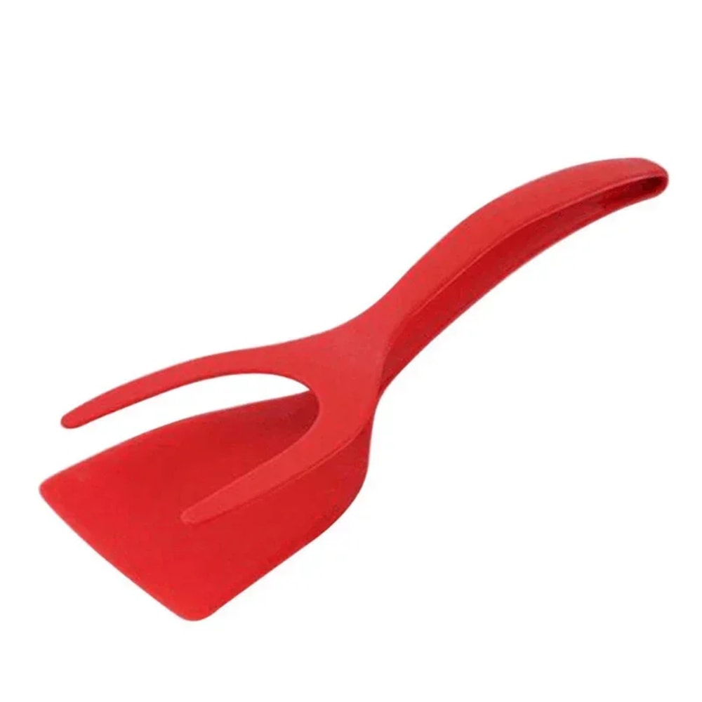 Grip and Flip Spatula Tongs for Eggs, Pancakes and Fish