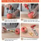 Stainless Steel Apple Corer Tool With Comfortable Grip For Fast Easy Core Removal Black In Colour 4