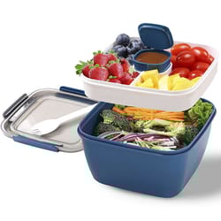 lunch box portable salad meal prep container