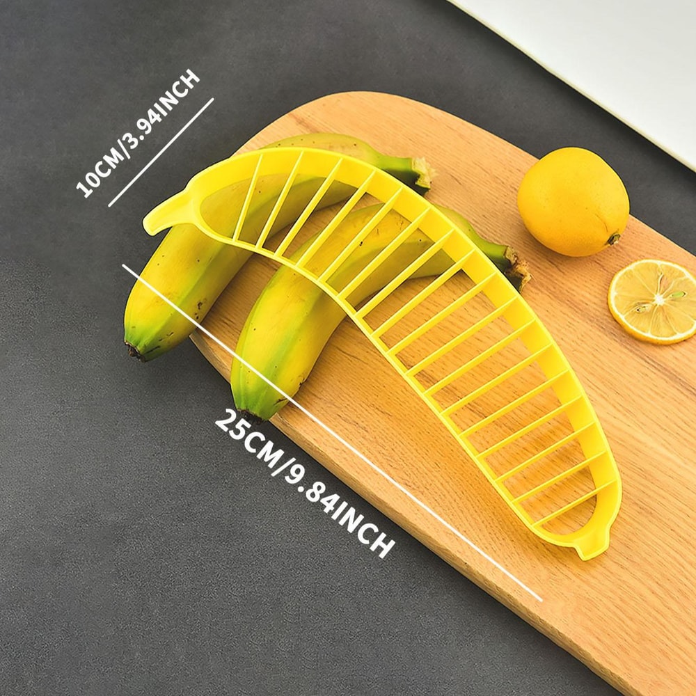 Banana Slicer And Fruit Salad Cutter Perfect For Quick Even Banana Slices 3