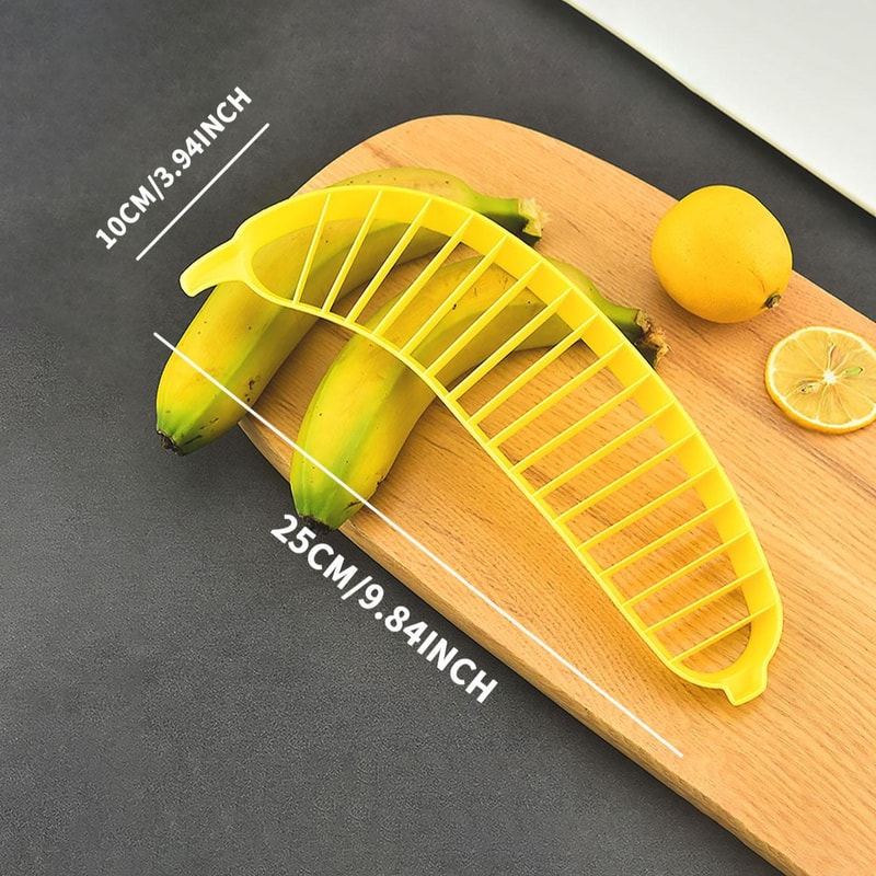 Banana Slicer And Fruit Salad Cutter Perfect For Quick Even Banana Slices 3