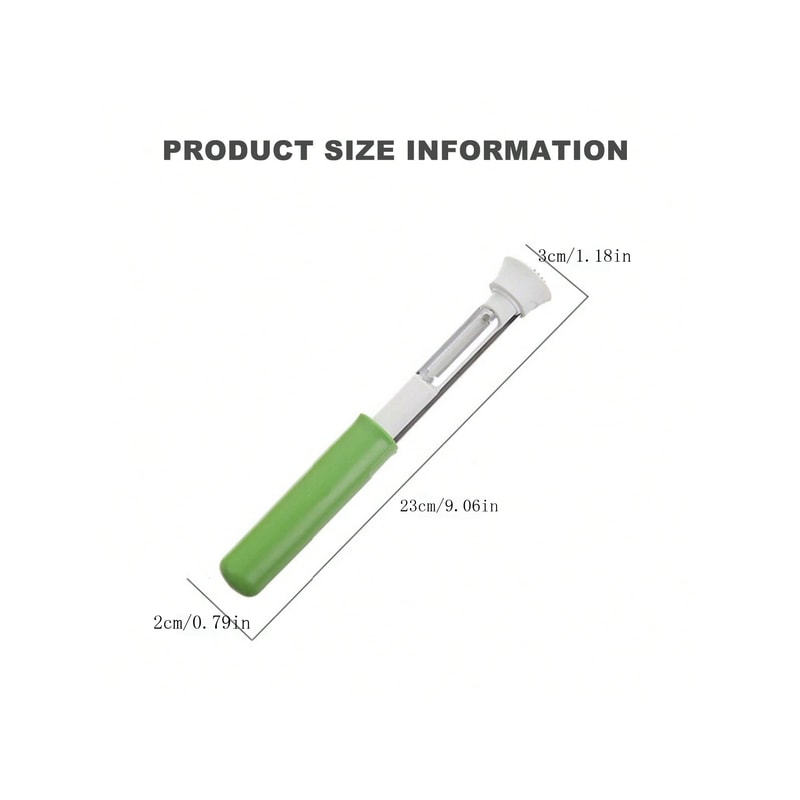Stainless Steel Apple Corer Tool And Fruit Corer Peeler 3