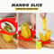 Stainless Steel Mango Slicer And Corer With Easy Grip Handles 2