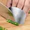 Stainless Steel Finger Guard for Cutting Vegetables Adjustable Kitchen Finger Protector