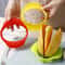 Mango Slicer and Peeler with Pit Remover Ergonomic Fruit Cutter