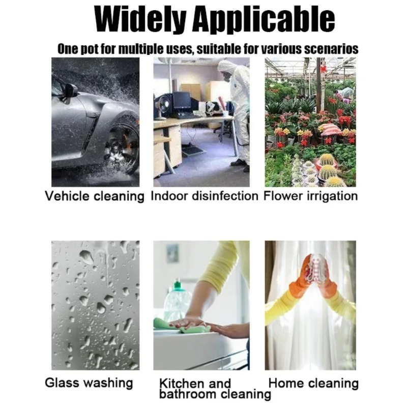 Car Wash Spray Bottle Manual Pressure Sprayer for Car Cleaning, Home Use and Garden Watering