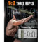 Comfort Grip Tricep Rope Attachment for Cable Machine Workouts