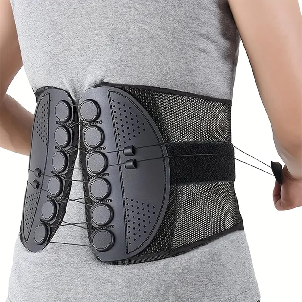 Adjustable Lumbar Support Belt For Lower Back Relief And Posture Support 0