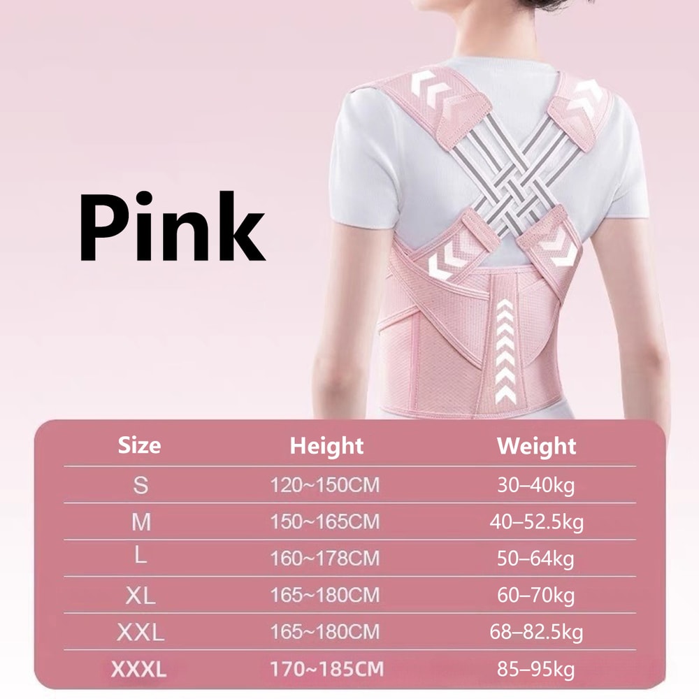 Adjustable Posture Corrector Back Support Belt For Men And Women 5