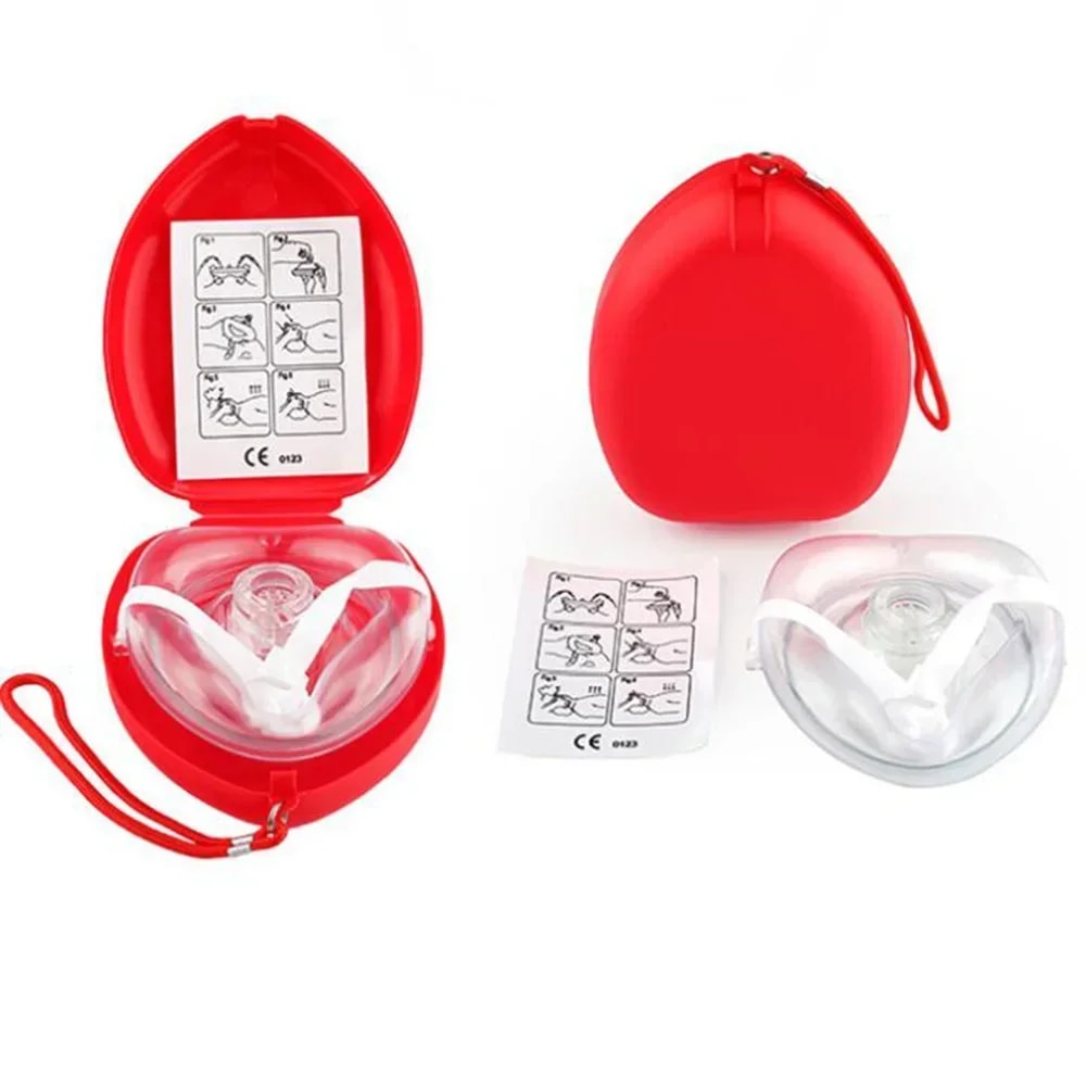Car Rescue CPR Mask With OneWay Valve Emergency First Aid Face Shield For Outdoor Survival Safety 3