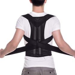 adjustable posture corrector for back & clavicle support unisex back trainer to stop slouching & hunching