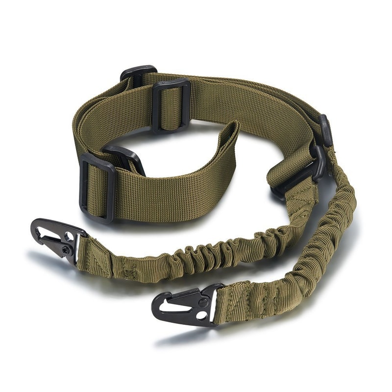 Outdoor Rifle Sling with Metal Buckle Shoulder Strap for Hunting and Tactical Use
