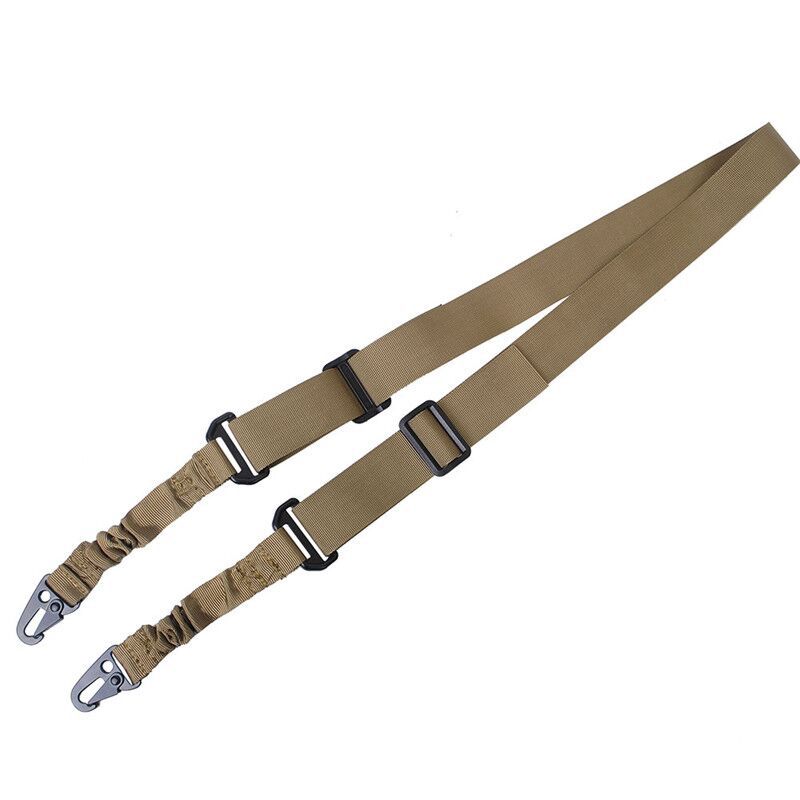 Outdoor Rifle Sling with Metal Buckle Shoulder Strap for Hunting and Tactical Use
