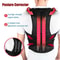 Adjustable Posture Corrector Belt Back Support Lumbar Brace For Shoulder And Spine Alignment 4