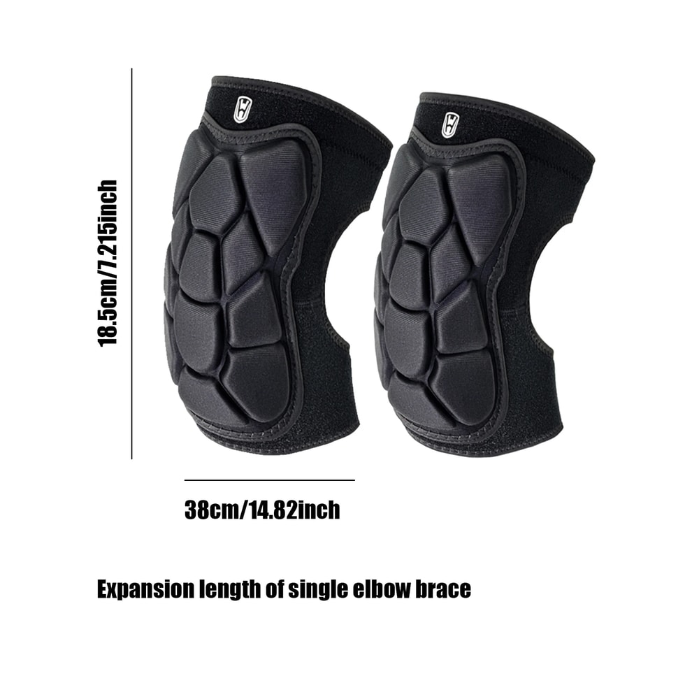 Thickened Elbow Pads For Skiing Skating Tactical Training Protective Gear For Adults And Children 2