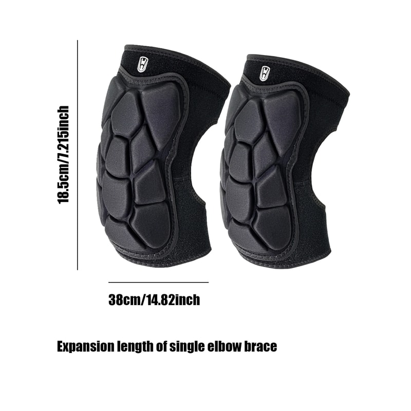 Thickened Elbow Pads For Skiing Skating Tactical Training Protective Gear For Adults And Children 2