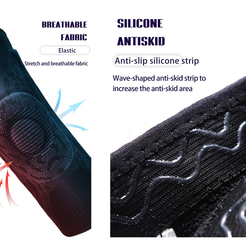 Breathable Knee Support For Men Women Sports Knee Brace With Stabilizing Support AntiSlip Compress 3