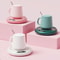 USB Coffee Mug Warmer With Temperature Settings Electric Beverage Warmer Plate For Hot Coffee Tea A 0