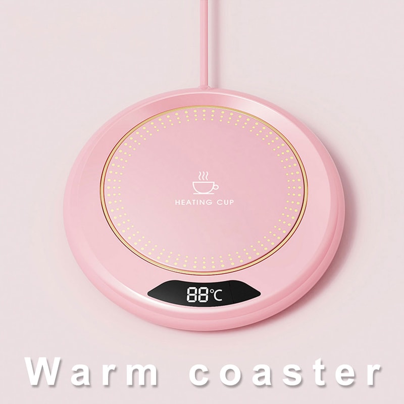 USB Coffee Mug Warmer With Temperature Settings Electric Beverage Warmer Plate For Hot Coffee Tea A 3