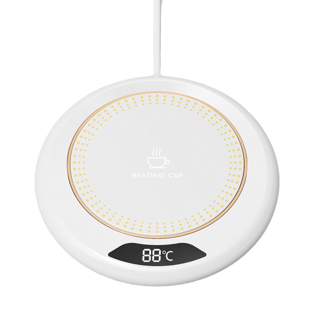 USB Coffee Mug Warmer With Temperature Settings Electric Beverage Warmer Plate For Hot Coffee Tea A 5