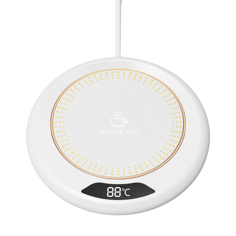 USB Coffee Mug Warmer With Temperature Settings Electric Beverage Warmer Plate For Hot Coffee Tea A 5